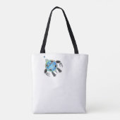 Schildpad voor Zee Tote Bag (Achterkant)