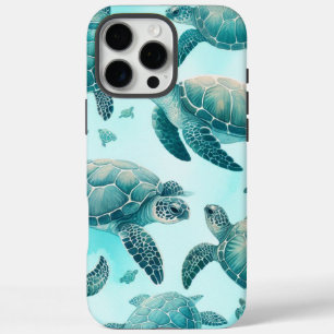 Schildpad Vrienden iPhone 16 Pro Max Hoesje