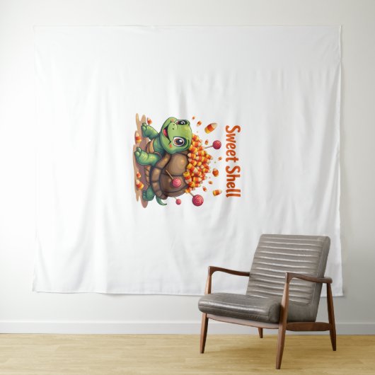 Schildpad Wandkleed (In Situ (horizontaal))