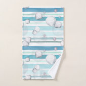 Schildpad Watercolor Patroon Bad Handdoek (Handdoek)