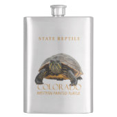 Schildpad Westelijke Geschilderde Schildpad uit he Flacon (Voorkant)