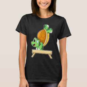 Schildpad Workout Gymnastiek Fitness T-shirt