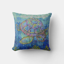 Schildpad Worp Kussen