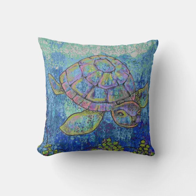Schildpad Worp Kussen (Voorkant)