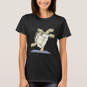 Schildpad Yoga Fitness Gymnastiek T-shirt