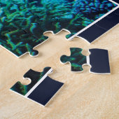 Schildpad Zee Schepsel Oceaan Wilde Dieren Legpuzzel (Zijkant)