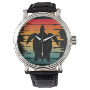  SCHILDPAD ZEE SCHEPSEL REPTIEL HORLOGE