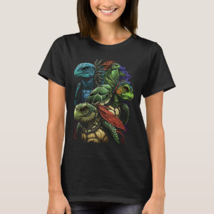 Schildpad Zeeschildpadden Landschildpad Reptielen T-shirt