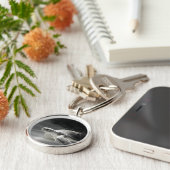 Schildpad zwemmer sleutelhanger (Zijkant)