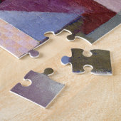 Schildpadachtig Abstract kunstschildervenster 3 Legpuzzel (Zijkant)