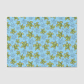 Schildpaddecoupage Tissuepapier, Zeeschildpad Tissuepapier (Voorkant)