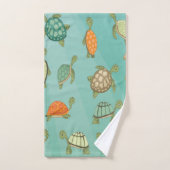 Schildpadden Bad Handdoek (Handdoek)