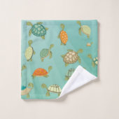 Schildpadden Bad Handdoek (Wasdoekje)