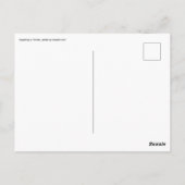 Schildpadden die rondhangen briefkaart (Achterkant)