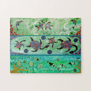 Schildpadden & Dolfijnen Puzzel