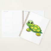 Schildpadden en schildpad Schattige Kinderen Carto Planner (Display)