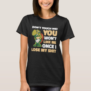 Schildpadden gemiddelde eigenaar van schildpad t-shirt