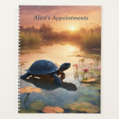 Schildpadden glijden sierlijk planner (Voorkant)
