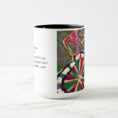 Schildpadden in Heldere kleuren Classic Mok, 15 oz Mok (Midden)