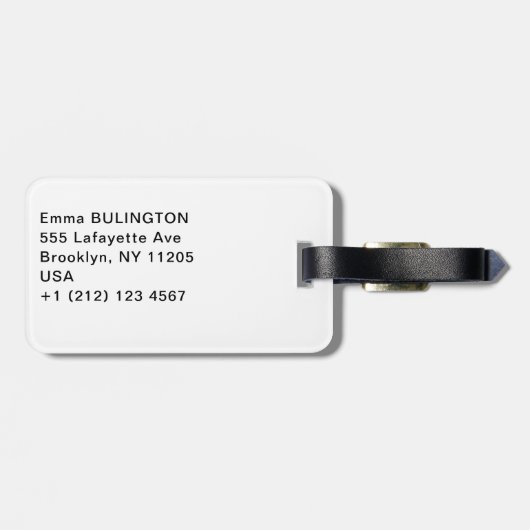 Schildpadden in het Nationaal Park Tortuguero - Co Bagagelabel (Achterkant horizontaal)