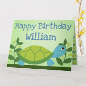 Schildpadden Kaart (Gele Bloem)