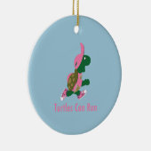 Schildpadden Kunnen Lopen Keramisch Ornament (Rechts)