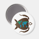 Schildpadden Magneet (Voorkant / Achterkant)