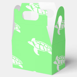 Schildpadden op Zee Groen Bedankdoosjes