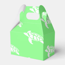 Schildpadden op Zee Groen Bedankdoosjes