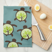 Schildpadden Organic Planet Custom Keuken & Badhan Theedoek (Quarter Fold)