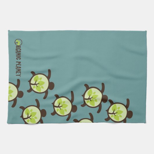 Schildpadden Organic Planet Custom Keuken & Badhan Theedoek (Horizontaal)