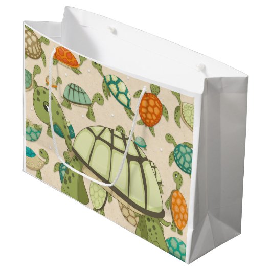 Schildpadden overal groot cadeauzakje (Voorkant Gekanteld)