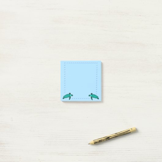 Schildpadden Post-it Briefjes Post-it® Notes (Op bureau)