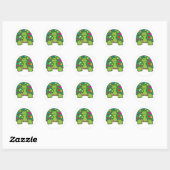 Schildpadden Ronde Sticker (Vel)