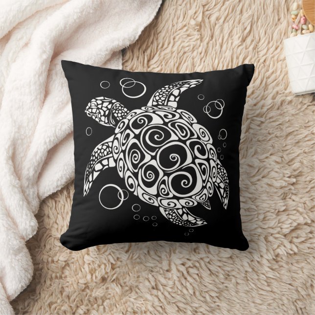 Schildpadden, Surfer Life, Beach Lover, Turtle Kussen (Deken)