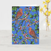 Schildpadden tussen de bloesems kaart (Gele Bloem)