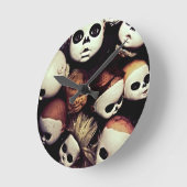 Schildpadden van baby ronde klok (Hoek)