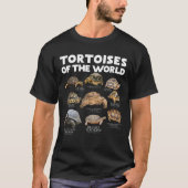 Schildpadden van de wereld redden de schildpadden t-shirt (Voorkant)