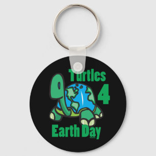 Schildpadden voor Earth Day Sleutelhanger