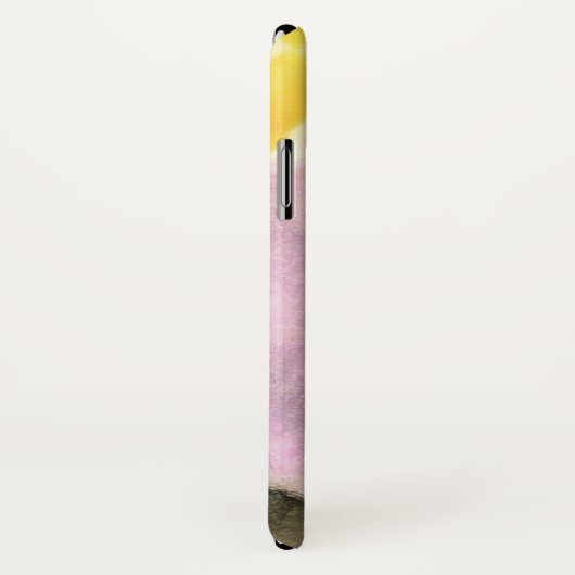 Schildpadden Waterverf roze Case-Mate iPhone Case (Achterkant / rechts)