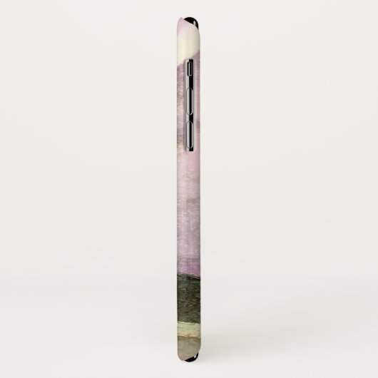 Schildpadden Waterverf roze Case-Mate iPhone Case (Achterkant/links)