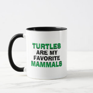 Schildpadden Zoogdieren Koffie Kaas Biologie Grap Mok