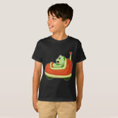 schildpaddenauto t-shirt (Voorkant volledig)