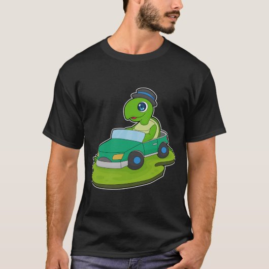 schildpaddenauto t-shirt (Voorkant)