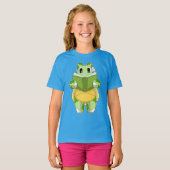 schildpaddenboek t-shirt (Voorkant volledig)