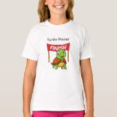 Schildpaddenkracht T-shirt (Voorkant)