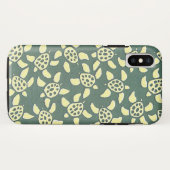 schildpaddenpatroon groen Case-Mate iPhone case (Achterkant (horizontaal))