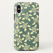 schildpaddenpatroon groen Case-Mate iPhone case (Achterkant)