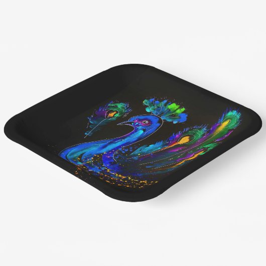 Schildpaddenstoel Papieren Bordje (Gebogen)