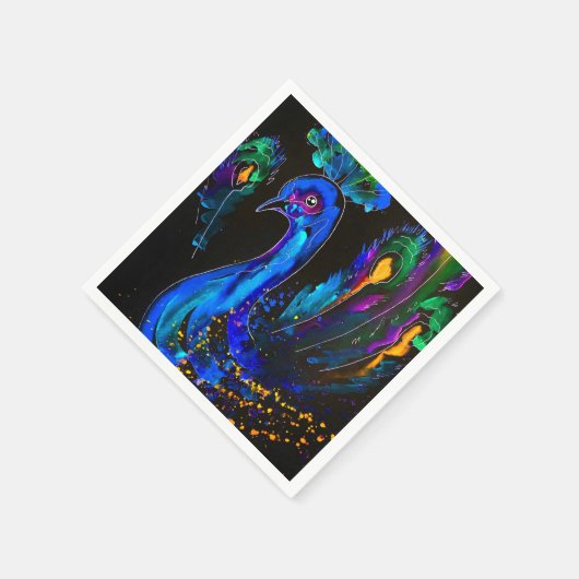 Schildpaddenstoel Servet (Hoek)